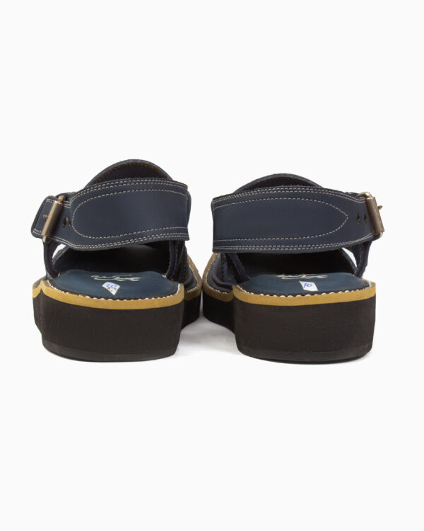 Matte Navy Kaptaan Chappal (CK-103) - Image 3